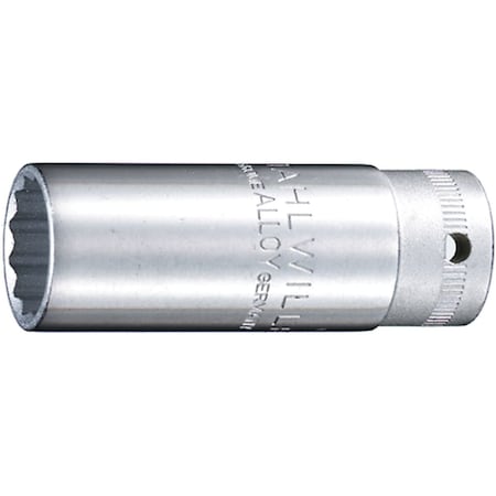 Stahlwille Tools 10 mm (3/8") Spark plug socket Size 16-5/8" L.60 mm 02120036